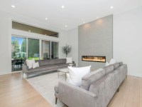 Track arm sofa in gray