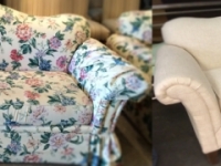 Floral Sofa-Before-and-After
